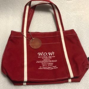 Gemline small red  cloth bag